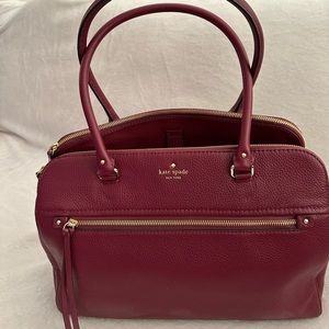 Large shoulder Kate Spade satchel